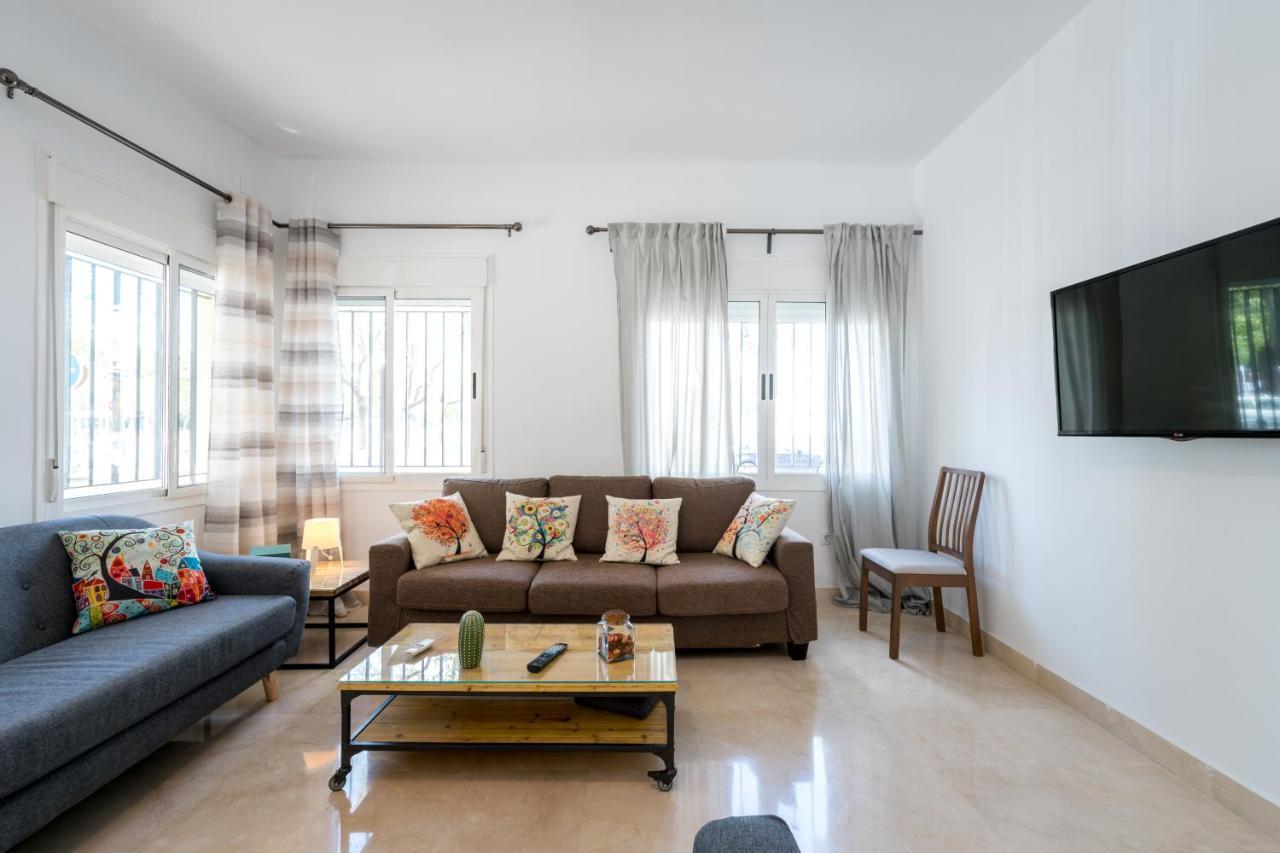 Pr Plaza De Espana Amplio Apartamento 5D 3B Aparcamiento Incluido เซบีญา ภายนอก รูปภาพ